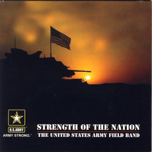 CD cover: tanks silhouetted against a sunset with an American flag.