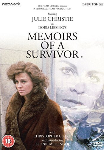 DVD cover for “Memoirs Of A Survivor” featuring Julie Christie in a portrait.