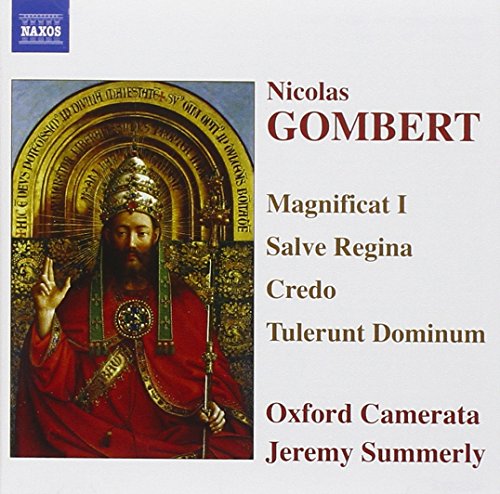 CD cover featuring a medieval painting of a crowned, blessing Christ.