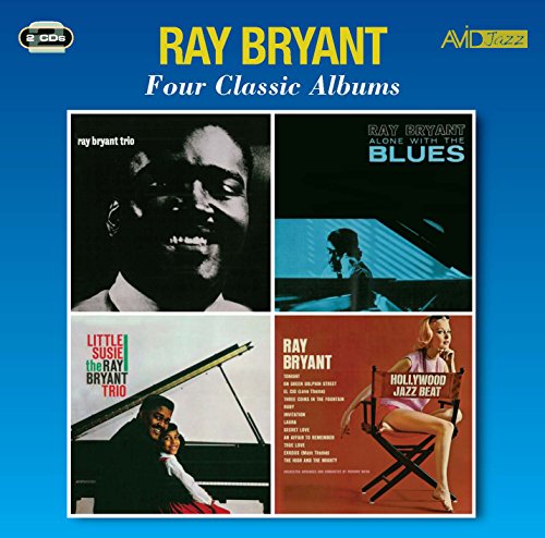 "CD cover featuring four classic Ray Bryant album covers on a blue background."