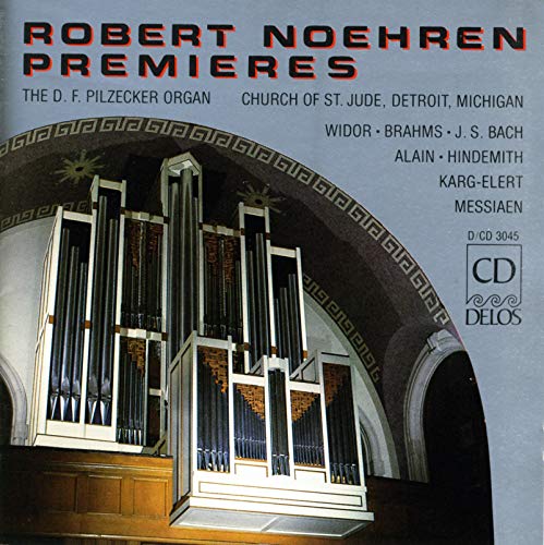 A CD cover featuring a large pipe organ in a church.