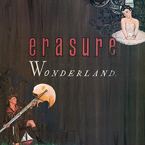 Album cover art featuring a boy with a sword and a girl in white.