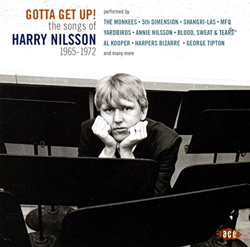 CD cover featuring a black and white portrait of Harry Nilsson.