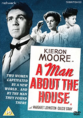 DVD cover for "A Man About The House" starring Kieron Moore.