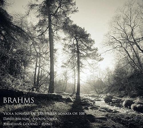 CD cover: forest scene with text “Brahms” and performer names.