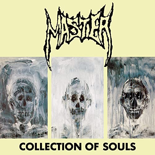 CD cover for “Master - Collection Of Souls” with three skull paintings.