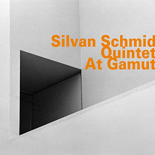 "CD cover with abstract white and black design and orange text."