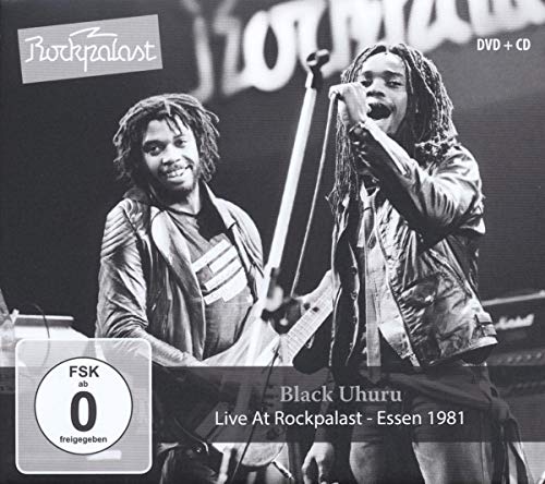 Black Uhuru performing live at Rockpalast in 1981, vinyl record cover.