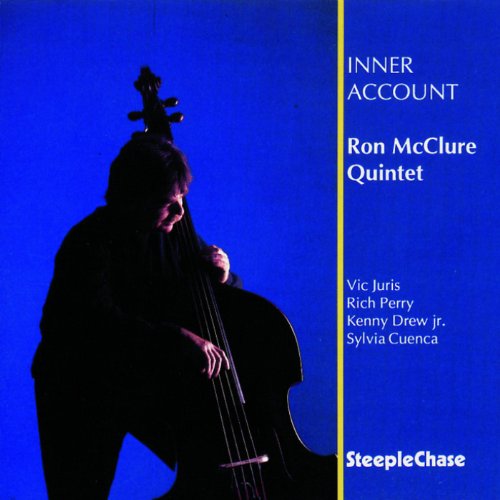 CD cover: Ron McClure Quintet's "Inner Account" featuring a bassist.