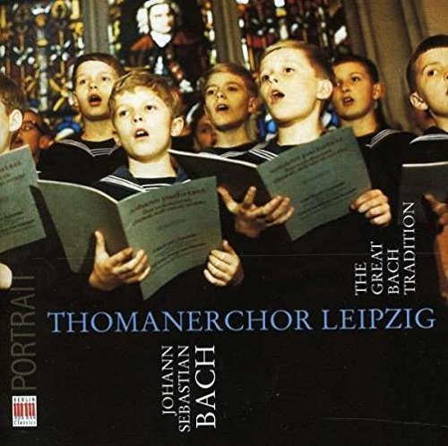 "CD cover featuring boys in choir robes singing with sheet music."