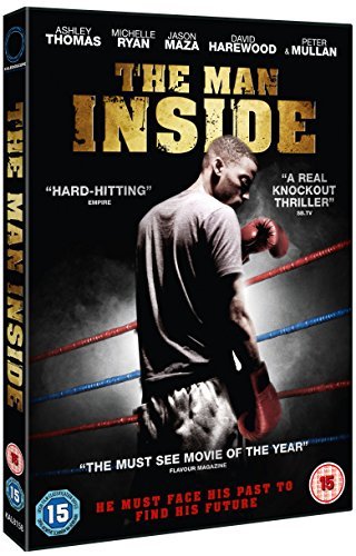 "The Man Inside" DVD case featuring a boxer in a boxing ring.