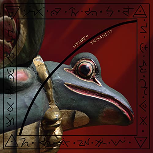 Square 9 Tsunami.2 vinyl album cover featuring a sculpted frog head.