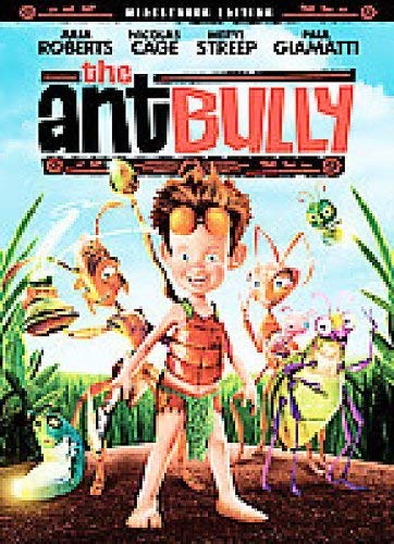 DVD cover for "The Ant Bully" featuring a boy with large eyes.