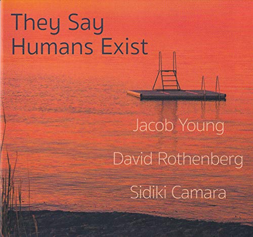 CD cover with orange water, a small dock, and text listing artists.
