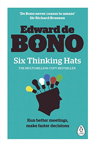 "Book cover with teal background, black silhouette head with colorful lightbulbs, and author name."