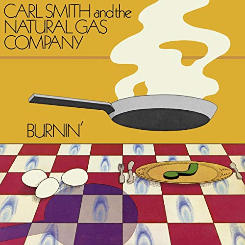 Album cover: frying pan, eggs, and checkered floor in cartoon style.