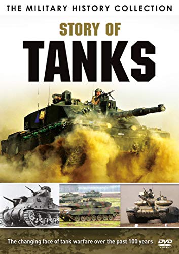 DVDBVD cover for Story of Tanks featuring various military tanks in action.