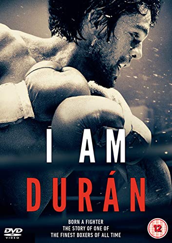 DVD cover featuring a close-up of a boxer wearing gloves with the title I Am Durán.