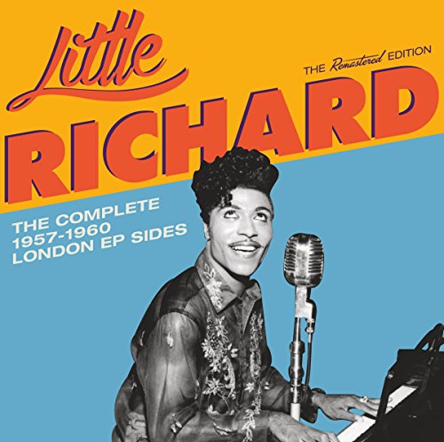 Little Richard CD cover featuring a portrait of the musician at a piano.