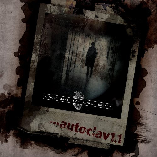 CD cover with a lone figure in a hallway, distressed texture.