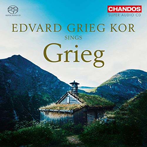 "CD cover featuring a small wooden cabin in a mountainous landscape."