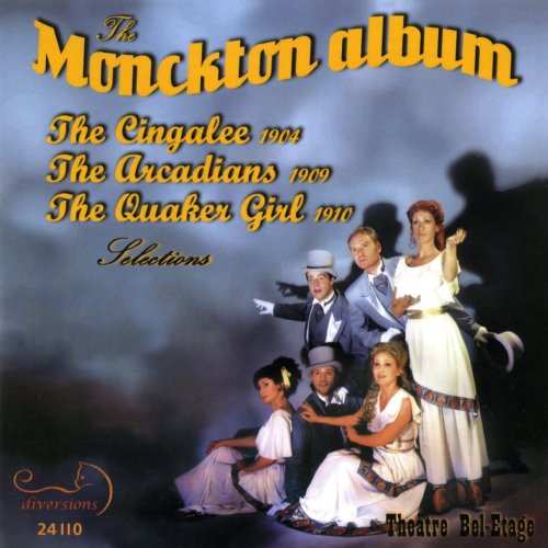 "The Monkton Album" CD cover featuring six performers in Edwardian attire.