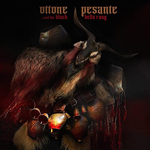 CD cover: demonic goat-like figure with bells, dark and textured art.
