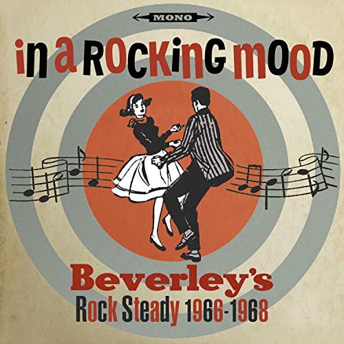 CD cover: couple dancing, musical notes, and text "in a ROCKING mood".