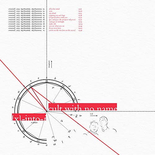 CD cover for "Cult With No Name - X Into I" with abstract geometric design.
