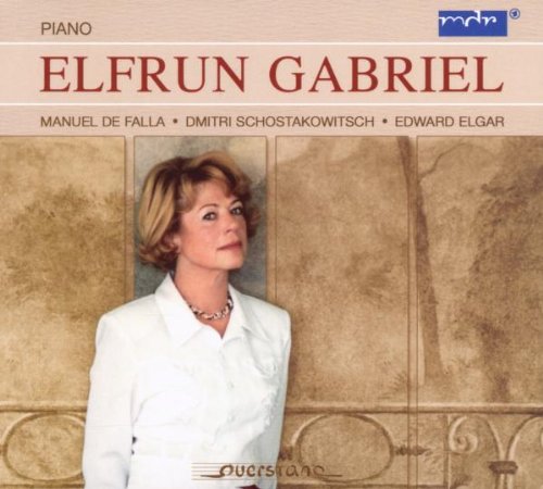CD cover featuring a woman in a white jacket against a beige ornate background.