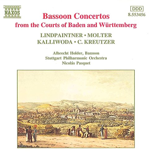 CD cover: "Bassoon Concertos" with a landscape painting and text.