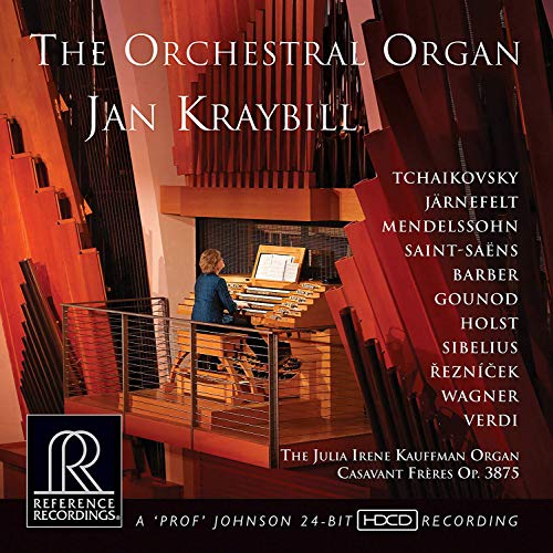 CD cover: organ pipes, musician at console, composers listed.