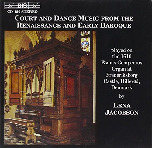 CD cover featuring a large, ornate wooden organ in a stone room.