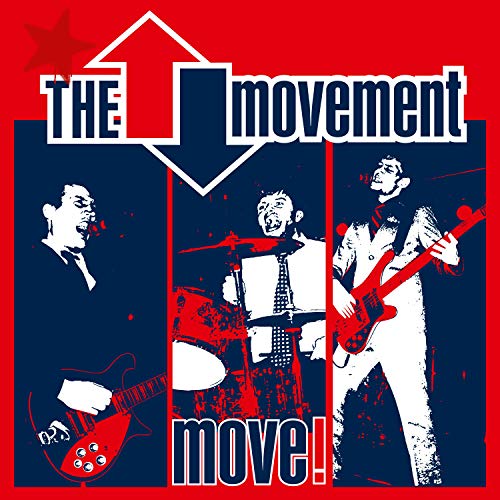 Album cover for “The Movement - Move!” featuring a band performing.