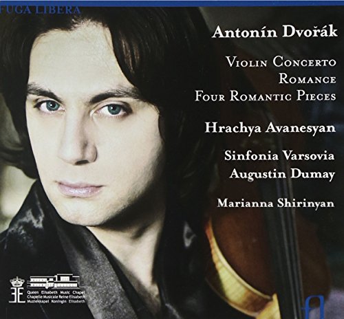 CD cover featuring a man holding a violin, with white text on a dark background.