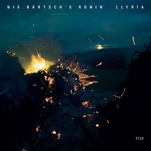 Album cover featuring a dark landscape with a fire burning in the distance.