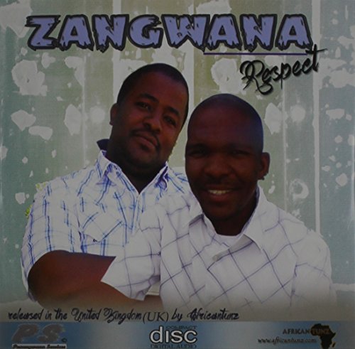 CD cover for Zangwana’s “Respect” featuring two smiling men.