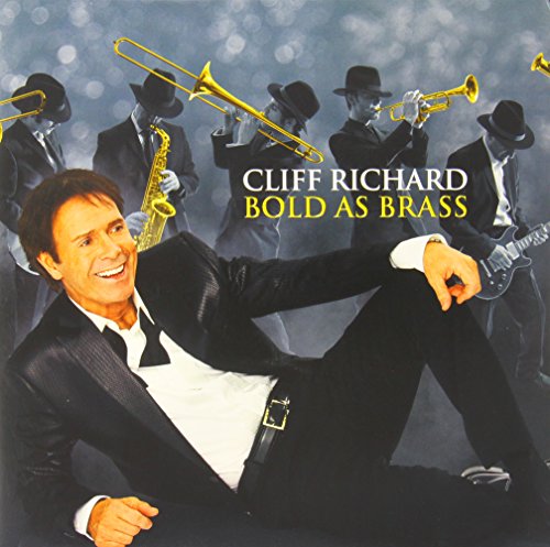 Vinyl album cover featuring Cliff Richard surrounded by musicians playing brass instruments.