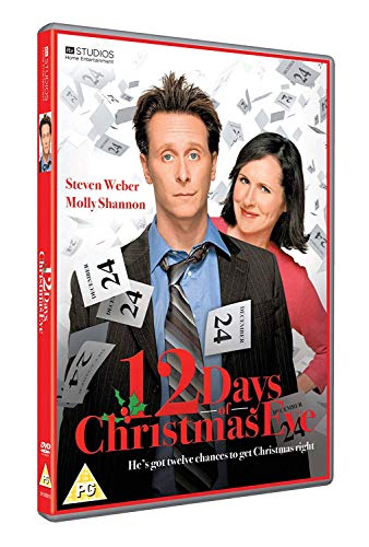 DVD cover for "The Twelve Days of Christmas Eve" featuring Steven Weber and Molly Shannon.