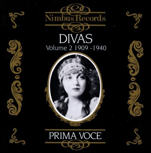 CD cover for "Divas, Vol. 2" featuring a portrait of a woman.