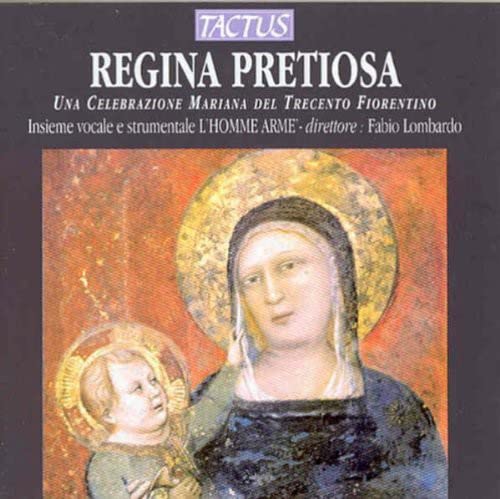 CD cover depicting a medieval painting of Mary and baby Jesus.