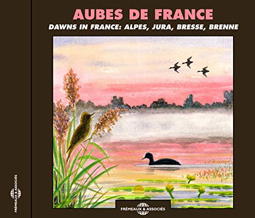 CD cover depicting a dawn landscape with birds, water, and reeds.