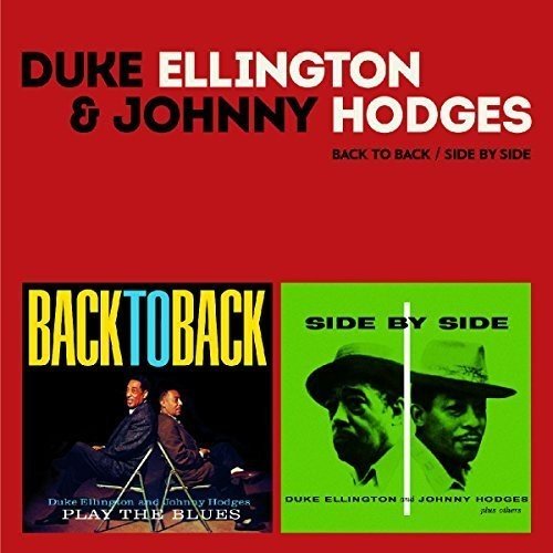 Red album cover with two smaller album covers: "Back to Back" and "Side by Side".