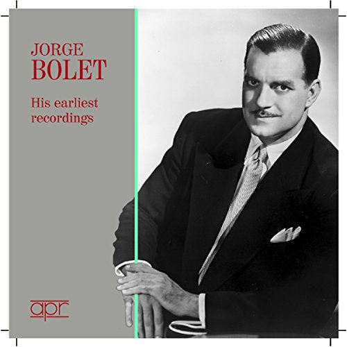 CD cover featuring pianist Jorge Bolet in a formal portrait.