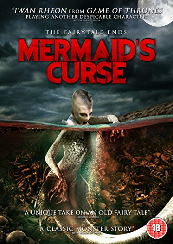 DVD cover for "The Mermaid's Song" featuring a pale, monstrous mermaid.