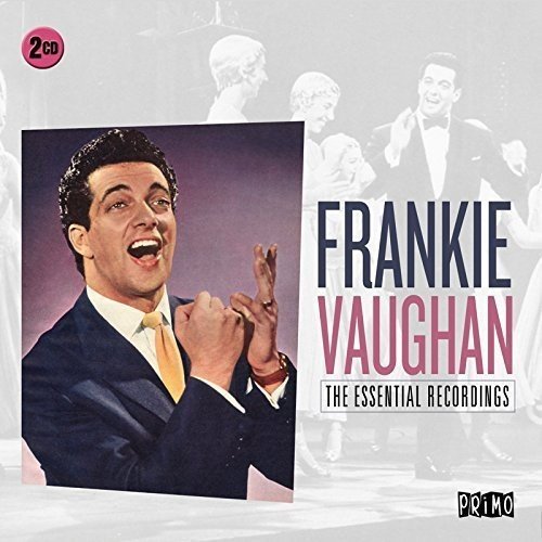 "CD cover featuring Frankie Vaughan, a man in a suit, against a purple background."