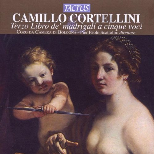 "CD cover with Renaissance painting of a woman and child holding an arrow."