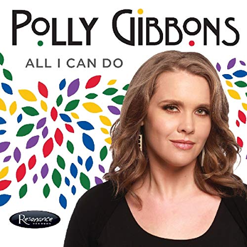 Polly Gibbons CD cover featuring a portrait of the singer.