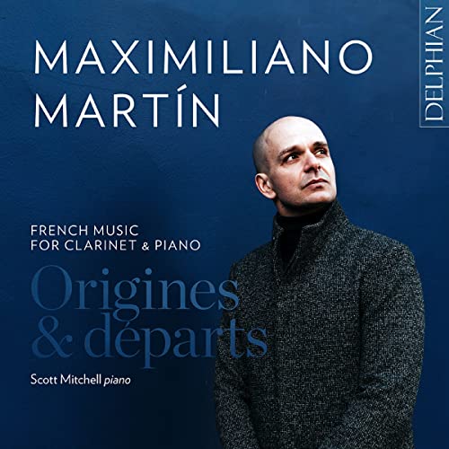 CD cover: portrait of a man with "Origines & Départs" text.