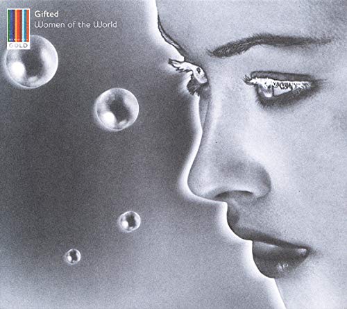 CD cover: grayscale profile of a woman with bubbles floating nearby.